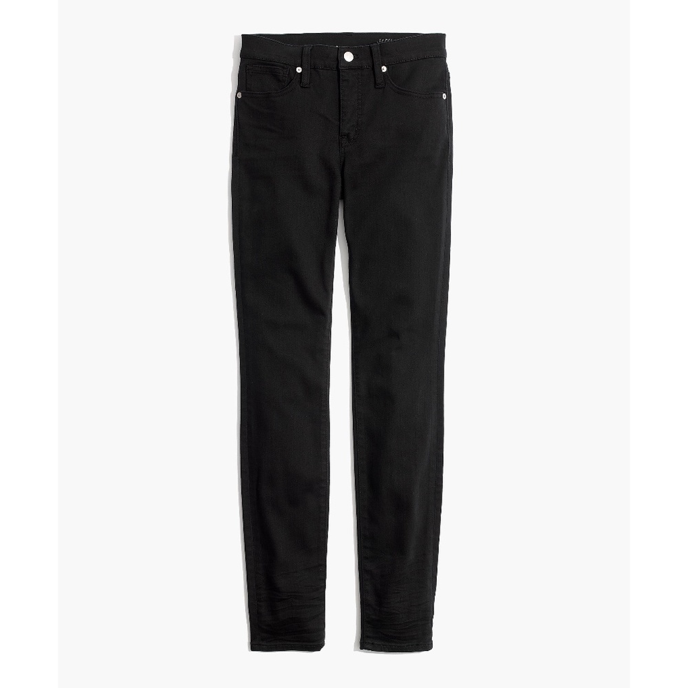 Madewell Black 9" Rise Skinny Jeans - Excellent Used Condition